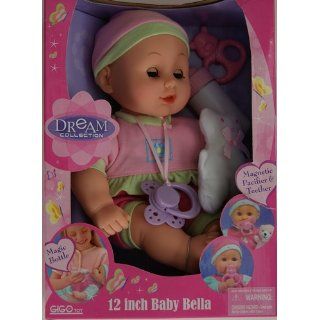 Dream Collection 12 Inch Baby Bella Baby Doll: Toys & Games