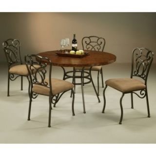 Pastel Wilton 5 pc. Copperstone Top Dining Table Set   Dining Table Sets