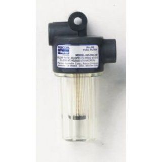 In Line Gasoline Fuel Filter (250 Micron Size\: 2.25 X 4.25 Filter: Cleanable Plastic) By Parker Hannifin Corp. (Racor)" : Boat Fuel Filters : Sports & Outdoors