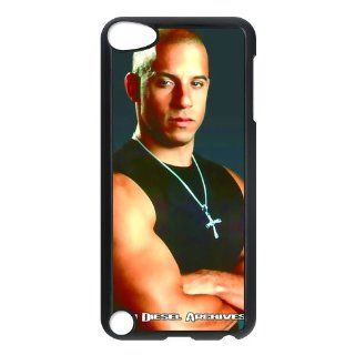 Unique American Actor Vin Diesel Dust Proof Back Cover Case Skin for Apple iPod Touch 5: Cell Phones & Accessories