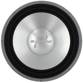 Alchemy MX12   Alumapro 12" 8 Ohm Single Voice Coil 600 Watt Subwoofer (Grey/Frost): Car Electronics