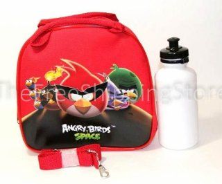 Angry Birds Space Lunch Bag for Kids with Water Bottle & Adjustable Shoulder Strap: Toys & Games