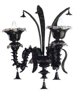 Eurofase 19532 011 Orillia 2 Light Wall Sconce, Chrome/Black    