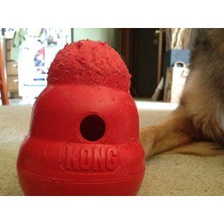 KONG Wobbler Treat Dispensing Dog Toy, Large : Pet Chew Toys : Pet Supplies