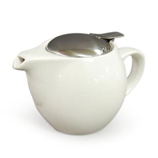 Creative Home 16 oz. White Ceramic Tea Pot   Teapots