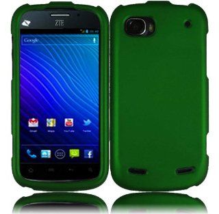 For ZTE Warp Sequent N861 Hard Cover Case Dark Green: Cell Phones & Accessories
