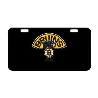 NHL Boston Bruins Metal License Plate Frame LP 863 : Sports Fan License Plate Frames : Sports & Outdoors