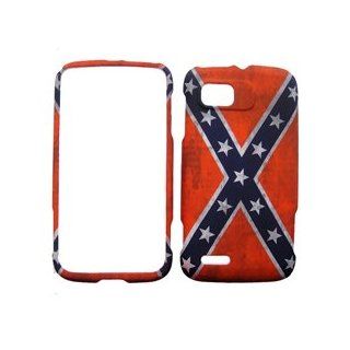 MOTOROLA ATRIX 2 MB865 CONFEDERATE REBEL FLAG HARD PROTECTOR SNAP ON COVER CASE: Cell Phones & Accessories