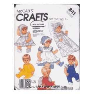 Wardrobe Complete for Small, Medium and Large Size Dolls, McCall's Crafts 841: McCall Corp: Books
