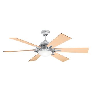 Kichler 300136BA Valkyrie 52 in. Indoor Ceiling Fan   Brushed Aluminum   Ceiling Fans