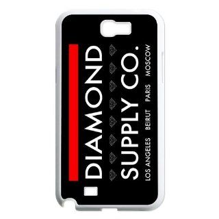 Custom Diamond Supply Co. Back Cover Case for Samsung Galaxy Note 2 N7100 N1240: Cell Phones & Accessories