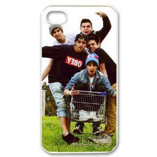 The Janoskians Custom Case for iPhone 4 4S, VICustom iPhone Protective Cover(Black&White)   Retail Packaging: Cell Phones & Accessories