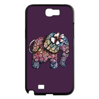 Designyourown Elephant Case for Samsung Galaxy Note 2 Samsung Galaxy Note 2 N7100 Cover Case Fast Delivery SKUnote2 846: Cell Phones & Accessories