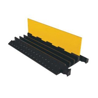 Yellow Jacket Cable Protector, 36"x18.5"x2.875" Three Cable Guard Slots, Model # YJ3 225: Industrial Warning Signs: Industrial & Scientific
