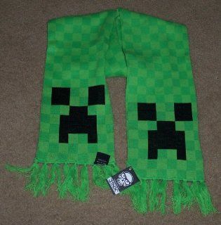 Jinx MINECRAFT Creeper Knit Acrylic Green SCARF   New Licensed!: Everything Else