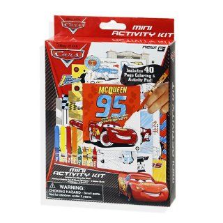 Disney Cars Create and Color Mini Activity Kit   Stickers, Coloring Pages, Markers, and Crayons