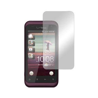 LCD Screen Protector Cover Kit Film w Mirror Effect For HTC Rhyme Cell Phones & Accessories