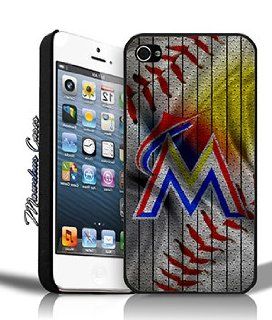 Miami Marlins MLB Baseball Custom Jersey iPhone 4/4s Case By MC: Cell Phones & Accessories
