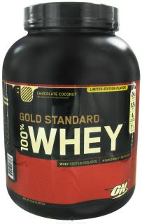 Optimum Nutrition   100% Whey Gold Standard Protein Powder Chocolate Coconut   5 lbs.