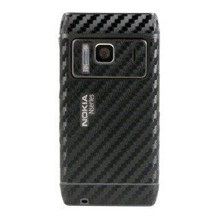 BZ ACBN8 0411 Nokia N8 Carbon Fiber armor(Black) Full Body Protection + Screen Protector by Bodyguardz   Carrying Case   Retail Packaging   Black Cell Phones & Accessories