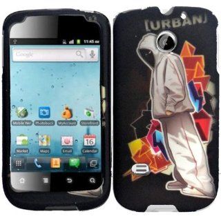 Gangster Design Hard Case Cover for Straighttalk Huawei Ascend 2 II M865C: Cell Phones & Accessories