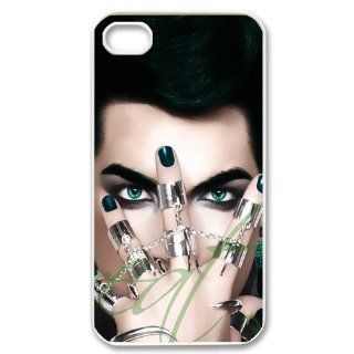 Custom Adam Lambert iPhone 4/4S Hard Case Cover Durable Snop On iPhone 4/4S Cover 4S AL26: Cell Phones & Accessories