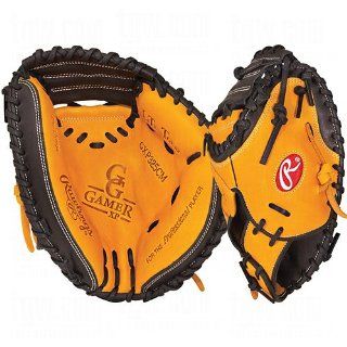 Rawlings Gold Glove Gamer XP 32.5 inch Catcher's Mitt (Black/Orange), Right Hand Throw : Sports & Outdoors