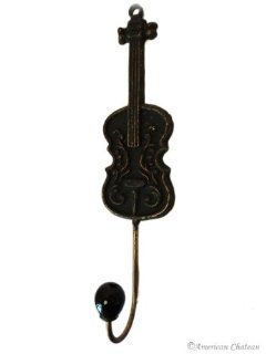 Violin/Cello String Instrument Music Metal Wall Hook Kitchen Hanger Decor: Home Improvement