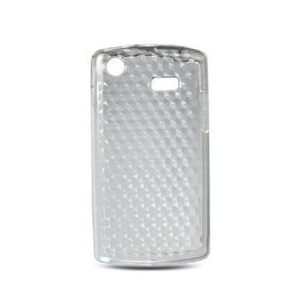Clear Clear Hexagon Flex Cover Case for Samsung Captivate SGH I897: Cell Phones & Accessories