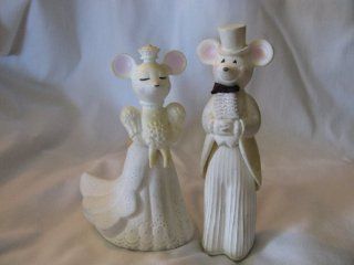 Avon Church Mouse Bride Groom Figurine Cologne Bottle : Other Products : Everything Else