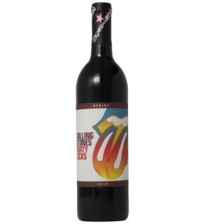 2010 Rolling Stones Forty Licks Merlot Mendocino County 750 mL: Wine