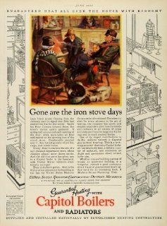 1927 Ad Capitol Boiler Radiator Heating United States Detroit Michigan General   Original Print Ad  