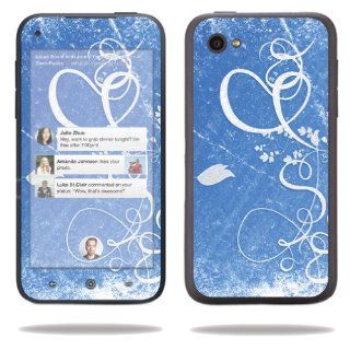 MightySkins Protective Vinyl Skin Decal Cover for HTC First Cell Phone Sticker Skins Pastel Flower: Electronics