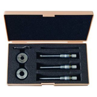 Mitutoyo 368 907 Holtest Vernier Inside Micrometer, Complete Unit Set, 3 6mm Range, 0.001mm Graduation, +/ 0.002mm Accuracy: Industrial & Scientific