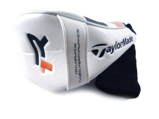 NEW TaylorMade R1 White/Orange/Grey Driver Headcover : Golf Club Head Covers : Sports & Outdoors