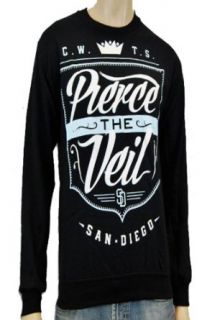 Pierce The Veil   Shield Crewneck Sweatshirt: Music Fan Sweatshirts: Clothing