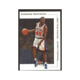 2001 02 Fleer Premium #82 Shandon Anderson: Sports Collectibles