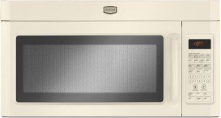Maytag MMV4203DQ 2.0 cu. ft. 1100 Watt Combination Range Hood Microwave   Bisque: Appliances