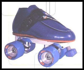 911 Advantage Cannibal Quad Speed Roller Skates   Blue Boot Mens Size 10 : Sports & Outdoors