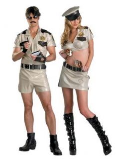 Reno 911 Female Deluxe   Adult Standard Costume 12 14: Clothing