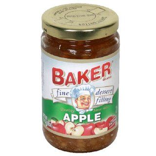 Bakers Apple Pastry Filling, 10 Ounce Glass Jars (Pack of 6) : Pie And Cobbler Fillings : Grocery & Gourmet Food