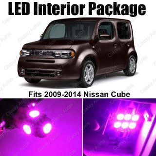 Classy Autos Nissan Cube PINK Interior LED Package (5 Pieces): Automotive