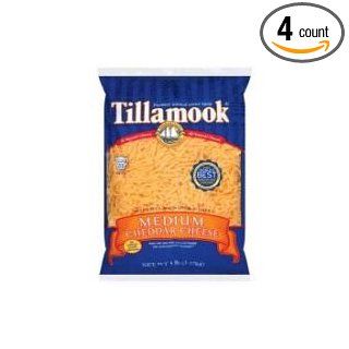 Tillamook Shredded Medium Cheddar Cheese, 5 Pound    4 per case.: Industrial & Scientific