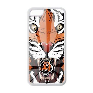 NFL Cincinnati Bengals Iphone 5C Case Cover STYLISH Bengals Iphone 5C Cases: Cell Phones & Accessories