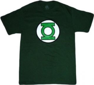 Green Lantern: Glow in the Dark Green Lantern Symbol Green T Shirt: Novelty T Shirts: Clothing