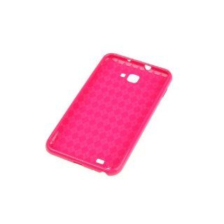 Stylish Pink Gel Case Protective Back Cover for Samsung Galaxy Note I9220: Cell Phones & Accessories