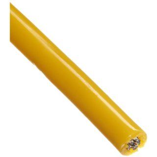 Loos Galvanized Steel Wire Rope, Vinyl Coated, 7x7 Strand Core, Yellow, 3/32" Bare OD, 1/8" Coated OD, 100' Length, 920 lbs Breaking Strength: Cable And Wire Rope: Industrial & Scientific