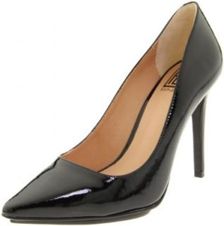 Pour La Victoire Women's Loelle Pointed Toe Patent Pump, Black Patent, 5 M US: Shoes