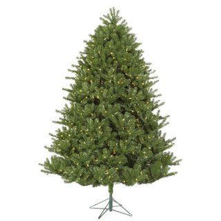 7.5' Pre Lit Hanover Pine Artificial Christmas Tree   Warm White LED Lights  