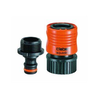 Claber 8983 Garden Hose To Accessory Quick Connector Set : Lawn And Garden Sprinklers : Patio, Lawn & Garden